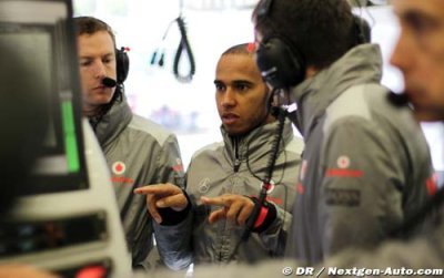 Hamilton mécontent d’avoir utilisé l’ancien aileron arrière