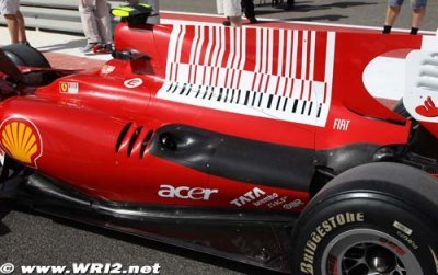 Bigger shark gills to help cool Ferraris at Sepang