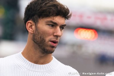 A Suzuka, Gasly veut ’marquer les points non obtenus’ à Singapour