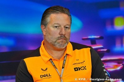 Brown déplore les propos ’injustes’ de Szafnauer sur Piastri