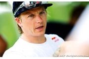 Kimi rides the rollercoasters on Rally Finland
