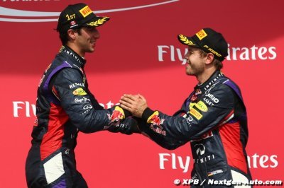 Ricciardo garde de bons souvenirs de son année aux côtés de Vettel
