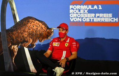 Vettel&nbsp;: Nous n’avons pas été aussi forts que Mercedes
