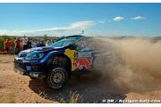 Ogier and Latvala second and third in Italy