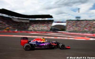 Red Bull manque de peu le podium à Mexico