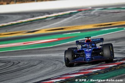 Williams dépasse les 100 tours malgré un problème mécanique