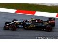 Qualifying - Malaysian GP report: Lotus Mercedes