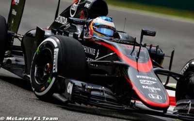 Alonso disposera seul d’un moteur Honda évolué ce week-end