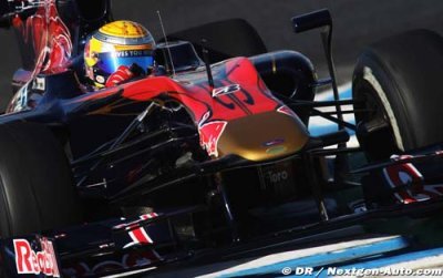 Problème de porte-moyeux chez Toro Rosso