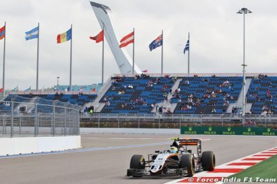Race - Russian GP report: Force India Mercedes