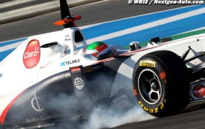 Sergio Perez plaide coupable