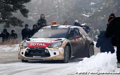 Citroën&nbsp;: Les DS3 WRC, les voitures les plus performantes du Monte-Carlo