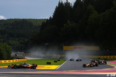 McLaren defends Norris as pressure builds after Spa