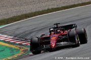 Leclerc on pole for Spanish Grand Prix as Verstappen hits trouble