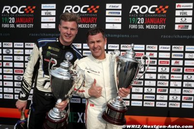 Kristensen et Kristoffersson sont fiers d’avoir gagné la Nations Cup