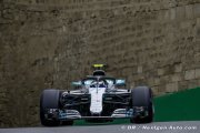 Bottas veut transformer sa déception de Bakou en force