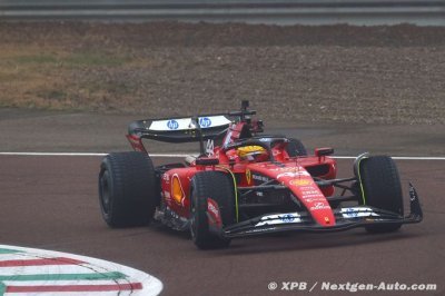 Hamilton a pris la piste à Fiorano avec une Ferrari F1 (+photos)