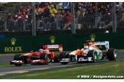 Sutil a impressionné à Melbourne