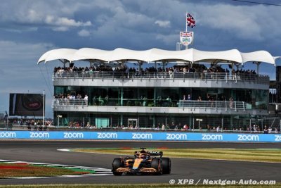 McLaren F1&nbsp;: La MCL36 est ’un peu meilleure’ que prévu à Silverstone