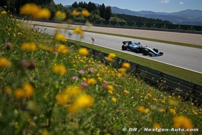 Pénalisé de 3 places sur la grille, Russell s’excuse auprès de Kvyat