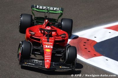 Leclerc signe la pole pour la course devant Verstappen à Bakou