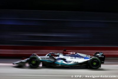 Officiel&nbsp;: Russell change de moteur et débutera le GP de Singapour depuis les stands