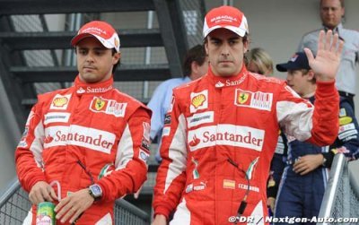 Team order scandal erupts as Ferrari wins in Germany