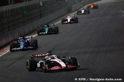 Du rythme et une bonne dégradation mais pas de point pour Haas F1