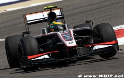 GP2 cars on Senna’s pace in sunny Bahrain