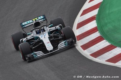 Barcelone, Jour 2&nbsp;: Bottas conclut la journée en tête