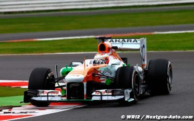 La voiture Paul di Resta sous le poids réglementaire&nbsp;!