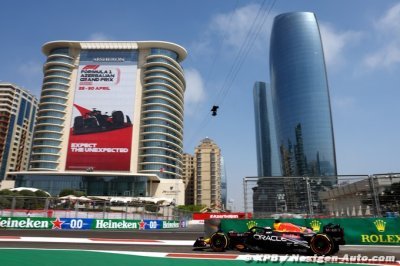 Azerbaïdjan, Libres : Verstappen devance Leclerc de peu