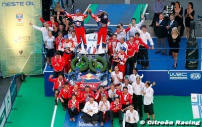 Résumé jour 3&nbsp;: Loeb vainqueur et Champion du Monde
