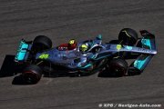 Mercedes F1 verrouille la deuxième ligne à Austin