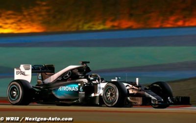 Hamilton takes third win of season in Bahrain