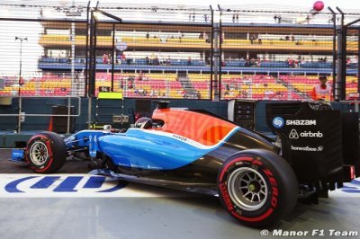 FP1 & FP2 - Singapore GP report: Manor Mercedes