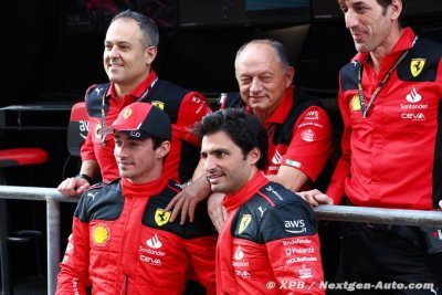 Herbert salue la ’bonne mentalité’ chez Ferrari actuellement