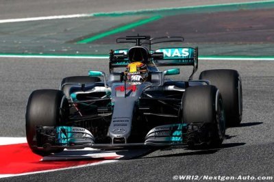 Hamilton et Vettel se retrouvent en première ligne à Barcelone