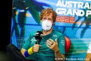 Vettel veut que la Formule 1 en fasse plus pour aider l'Ukraine