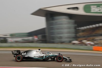 Hamilton satisfait d’avoir réduit l’écart avec Bottas en Q3