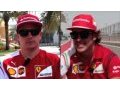 Vidéo - Interview croisée d'Alonso et Raikkonen... blonde ou brune ?