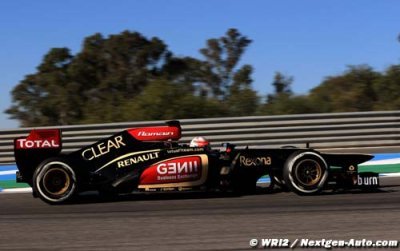 Jerez, jour 2&nbsp;: Grosjean le plus matinal, Hamilton out&nbsp;!