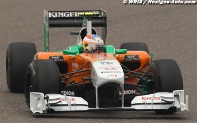 Di Resta à la porte des points