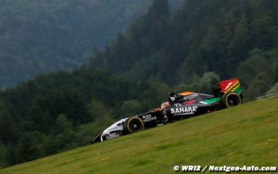 Qualifying - Austrian GP report: Force India Mercedes