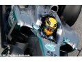 Lewis Hamilton se concentre sur sa course 