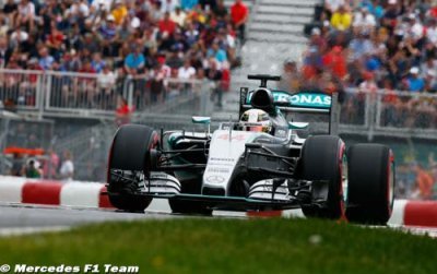 Hamilton extends title lead after close battle with Rosberg in Canada
