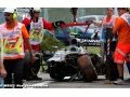 Gros accident pour Magnussen, châssis et boîte à changer