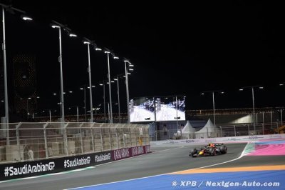 Pérez gagne à Djeddah, Verstappen remonte en deuxième place