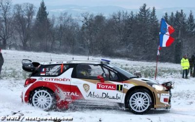 ES 2&nbsp;: La neige, la glace et ... Sébastien Loeb