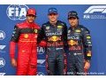 Verstappen tops qualifying in Belgium but grid penalties give Sainz pole